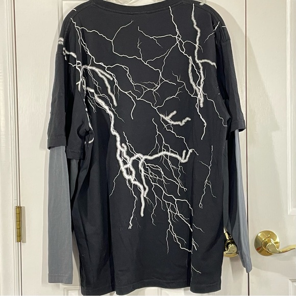 Broken Promises Welcome to Hell Layered Graphic Size L Grunge Skater Streetwear - Picture 3 of 16